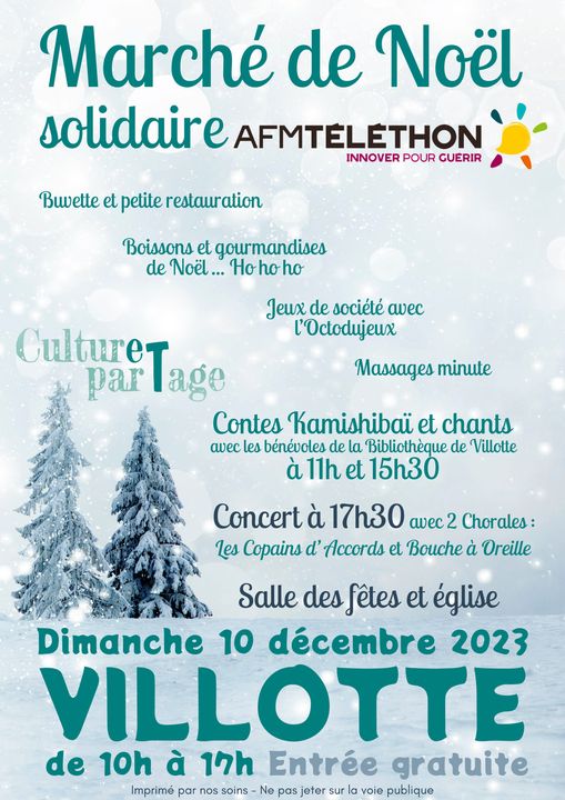 Marché de Noël de Villotte