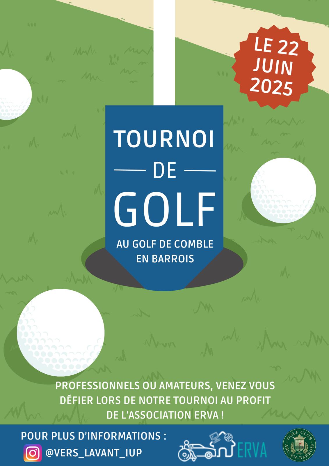 Tournoi de golf